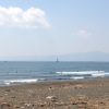 平塚で海を見ながら、考える。打ち合わせよりもサーフィン？