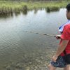 【相模川で次男と夏休み】親子でガサガサチェックと魚釣り。会話の大切さ。
